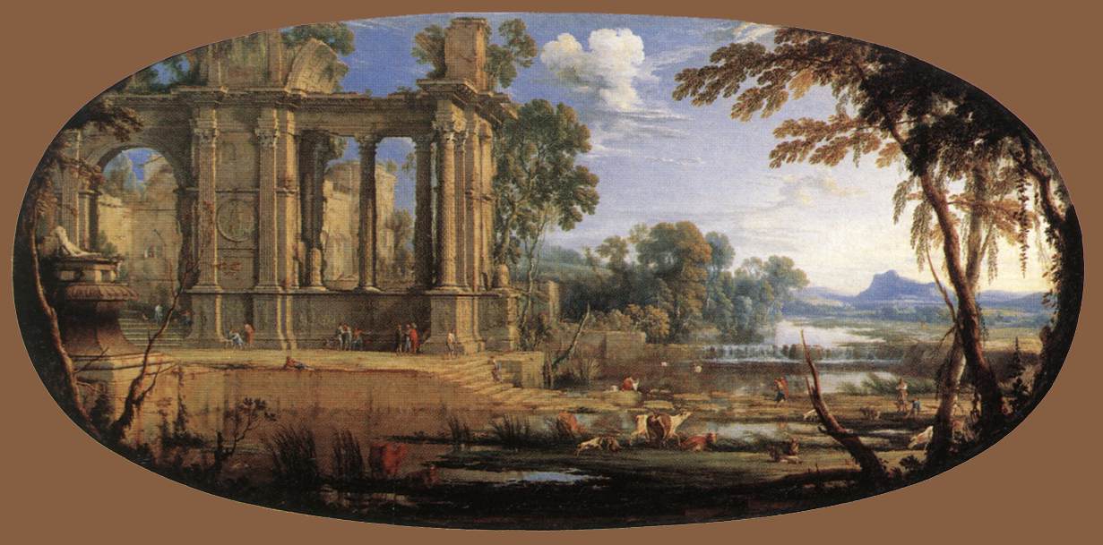 Landscape with Ruins af